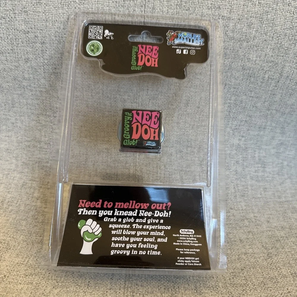 Nee Doh World's Smallest Blue Free Shipping Brand New